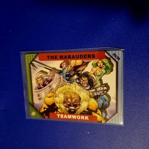 The marauders #90 teamwork marvel recharge